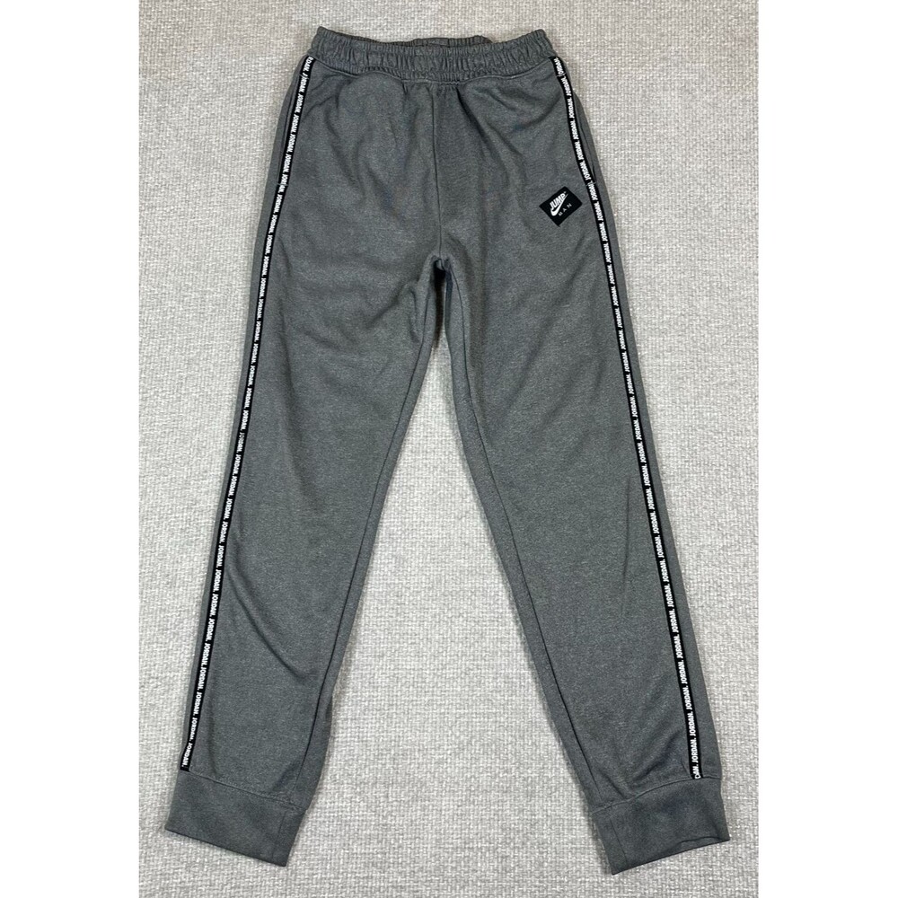 Jordan Jumpman Jogger Sweatpants Boys XL Gray Logo Track Pants Basketball